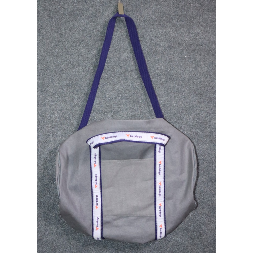 Birddogs‎ Duffle Bag Gym Canvas Travel Carry On Tote EDC Pack Blue Golf NWOT